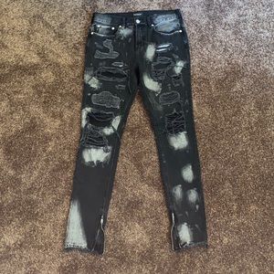 Pacsun Stacked Skinny Jeans